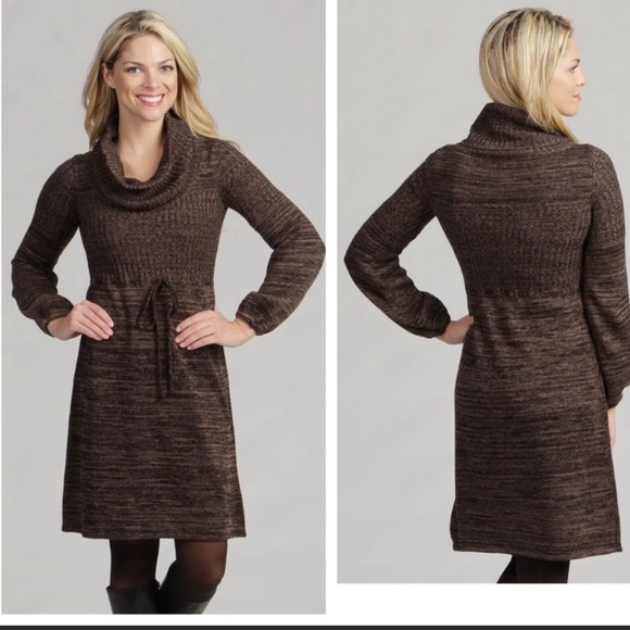 Calvin Klein Dresses & Skirts - Calvin Klein Balloon Sleeve Cowl Neck Dress